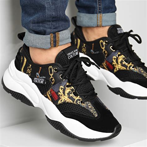 linea fondo extreme sneakers basse versace couture jeans taglia 48|Versace Jeans Couture Shoes for Men .